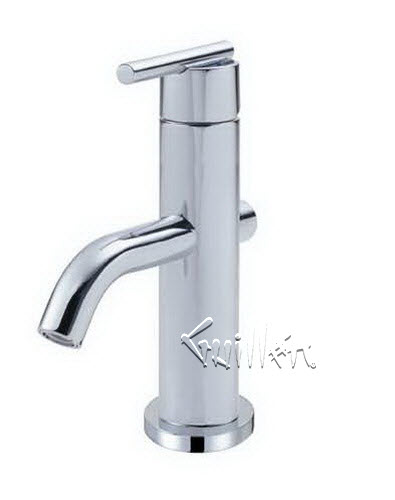 Danze D228058; Parma; single handle centerset trimline lever handle with touch down drain with hot & cold marks technical parts breakdown owner manuals specifications catalog