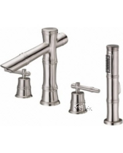 Danze D307745; South Sea; two handle roman tub wsvalve lever handle with hand shower technical parts breakdown owner manuals specifications catalog