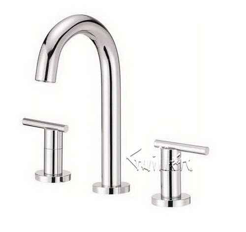 Danze D331558; Parma; two handle widespread trim line lever handle with touch down drain technical parts breakdown owner manuals specifications catalog