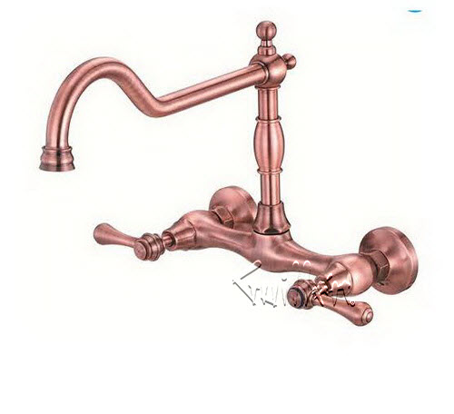 Danze D416557; Opulence; two handle wall mount bridge kitchen lever handle with spray technical parts breakdown owner manuals specifications catalog