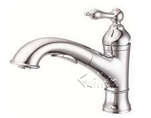 Danze D455040; Fairmont; single handle kitchen pull-out lever handle technical parts breakdown owner manuals specifications catalog