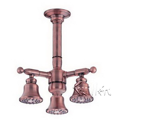 Danze D461503; ; 6" ceiling mount with 3 adjustable heads technical parts breakdown owner manuals specifications catalog