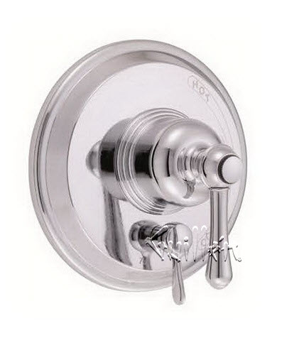 Danze D500457; Opulence; single handle pressure balance shower valve only with diverter trim kit lever handle technical parts breakdown owner manuals specifications catalog