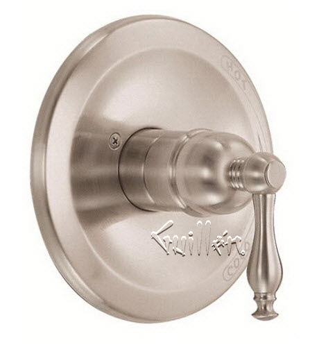 Danze D510455; Sheridan; single handle pressure balance shower valve only trim kit lever handle technical parts breakdown owner manuals specifications catalog