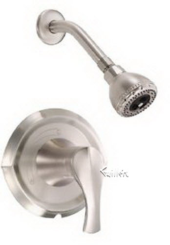Danze D510546; Corsair; single handle trim shower only with common shower arm D460014 showerhead technical parts breakdown owner manuals specifications catalog