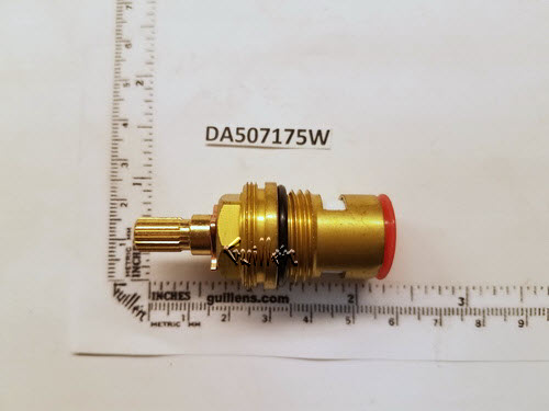Danze DA507175W; ; ceramic disc cartridge hot side; in Unfinish