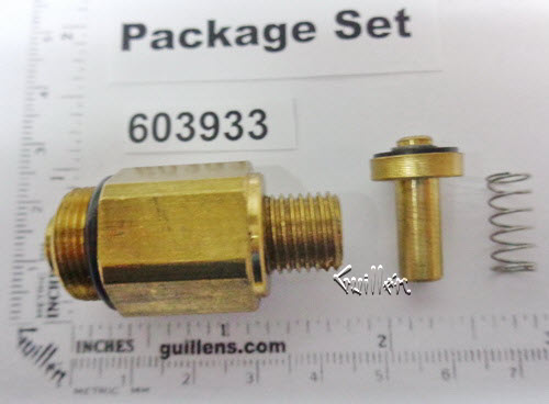 Danze DA603933; ; check valve stops for pressure balance valve; in Unfinish