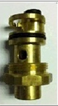 Danze DA607238; ; diverter cartridge assembly old valve 1"" inch diameter lock nut x 1-11/16"" inch length ; in Unfinish   A607238  ; Discontinued Product