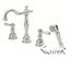 Danze D306757; Opulence; two handle roman tub lever handle with spray technical parts breakdown owner manuals specifications catalog