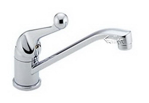 Delta 101; Single handle lever kitchen faucet without side spray; technical part breakdown manuals specifications catalog