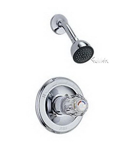 Delta 1324; Single handle monitor 1300 series shower trim pressure balance; technical part breakdown manuals specifications catalog