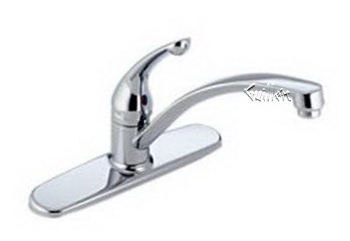 Delta 140; Single handle lever kitchen faucet without side spray; technical part breakdown manuals specifications catalog
