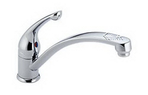 Delta 141; Single handle lever kitchen faucet; technical part breakdown manuals specifications catalog