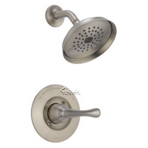 Delta 142960; Single handle lever monitor 1400 series shower only trim; technical part breakdown manuals specifications catalog