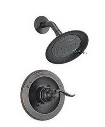 Delta 142996; Single handle lever monitor 1400 series shower trim; technical part breakdown manuals specifications catalog