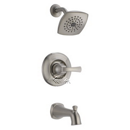 Delta 144962; Single handle lever monitor 1400 series tub and shower trim; technical part breakdown manuals specifications catalog