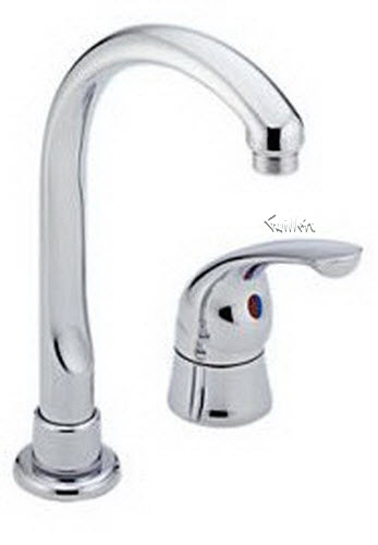 Delta 190; Single handle lever bar / prep faucet; technical part breakdown manuals specifications catalog