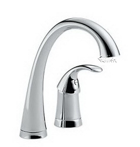 Delta 1980; Single handle lever lever bar / prep faucet; technical part breakdown manuals specifications catalog