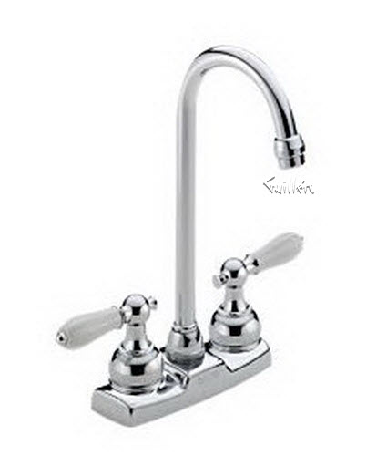Delta 2172LF; Two handle blade bar / prep faucet less handle; technical part breakdown manuals specifications catalog