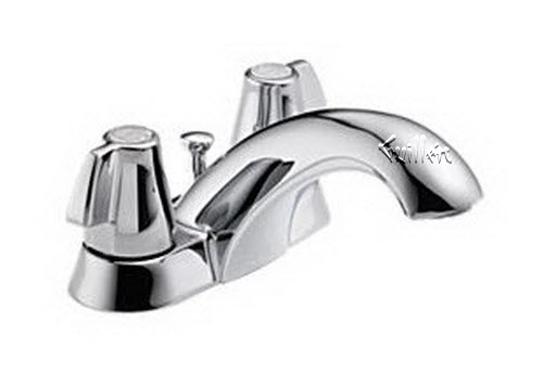 Delta 2520; Two handle Blade centerset lavatory faucet; technical part breakdown manuals specifications catalog