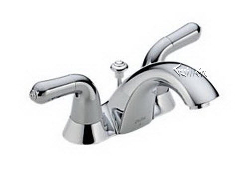 Delta 2530; Two handle lever centerset lavatory faucet; technical part breakdown manuals specifications catalog