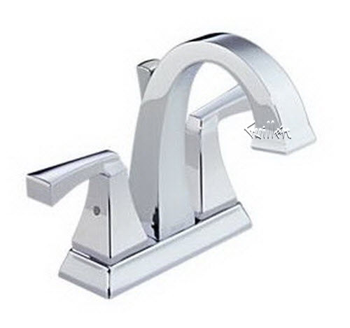 Delta 2551; Two handle lever centerset lavatory faucet; technical part breakdown manuals specifications catalog