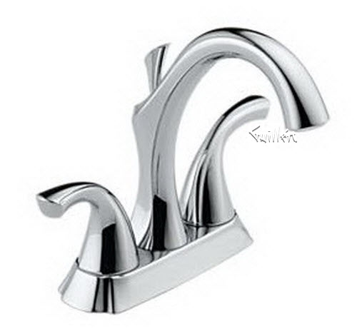 Delta 2592; Two handle lever centerset lavatory faucet; technical part breakdown manuals specifications catalog