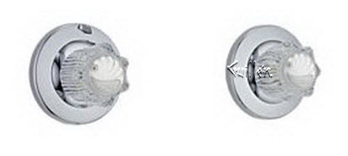 Delta 2650; Two handle knob tub / shower valve only; technical part breakdown manuals specifications catalog