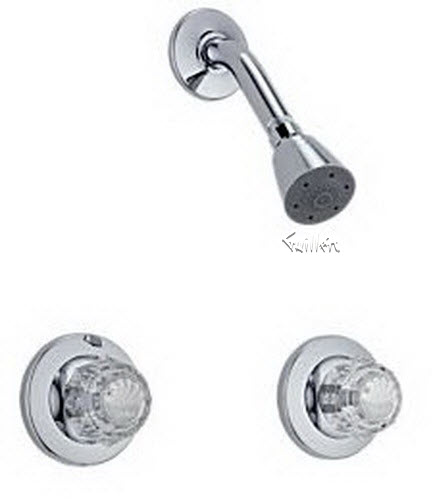 Delta 2670; Two handle knob shower trim; technical part breakdown manuals specifications catalog