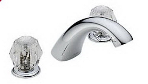 Delta 2731; Two handle lever roman tub / whirlpool faucet trim kit; technical part breakdown manuals specifications catalog
