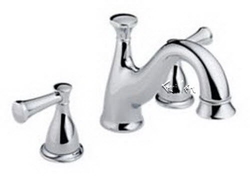 Delta 2740; Two handle lever roman tub or whirlpool faucet; technical part breakdown manuals specifications catalog