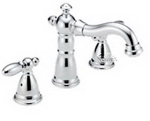 Delta 2755; Two handle lever roman tub trim; technical part breakdown manuals specifications catalog