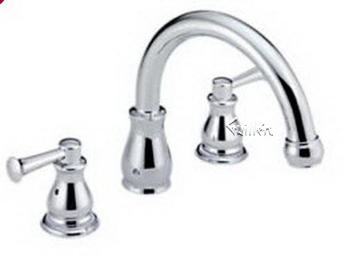 Delta 2772; Two handle lever roman tub trim; technical part breakdown manuals specifications catalog