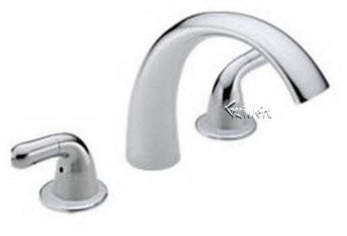 Delta 2780; Two handle lever roman tub / whirlpool faucet; technical part breakdown manuals specifications catalog