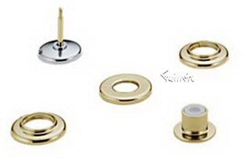 Delta 33-CBLHP; ; bidet valve less handles three handle less handle with popup; in Chrome/Brass; Discontinued Product