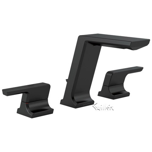 Delta 3599LF-MPU; Pivotal; Two Handle Widespread Lavatory Faucet technical part breakdown manuals specifications catalog