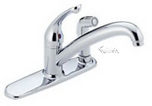 Delta 380; Single handle lever kitchen faucet; technical part breakdown manuals specifications catalog