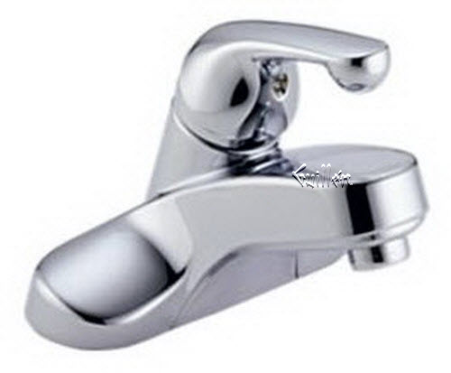 Delta 501; Single handle lever centerset lavatory faucet less pop up; technical part breakdown manuals specifications catalog