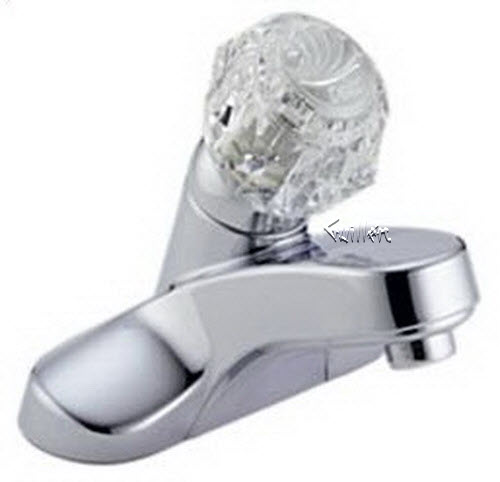 Delta 502; Single handle knob centerset lavatory faucet less pop up; technical part breakdown manuals specifications catalog