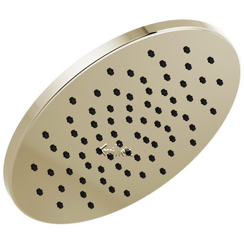 Delta 52158-PN; Universal Showering Components; single-setting metal raincan shower head; in Polished Nickel