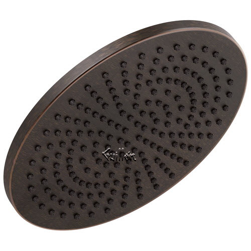 Delta 52158-RB25; Universal Showering Components; single-setting metal raincan shower head; in Venetian Bronze
