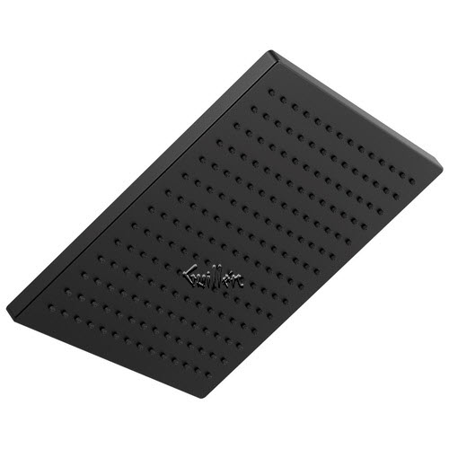 Delta 52159-BL25; Universal Showering Components; single-setting metal raincan shower head; in Matte Black