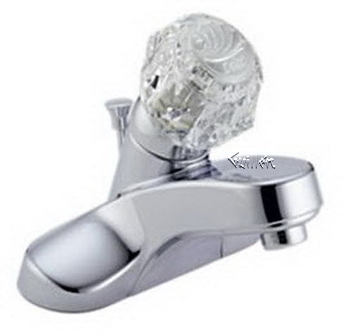 Delta 522; Single handle knob centerset lavatory faucet; technical part breakdown manuals specifications catalog