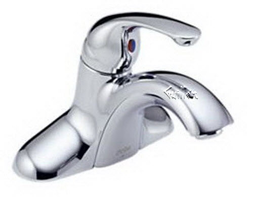 Delta 541; Single handle lever centerset lavatory faucet less pop up; technical part breakdown manuals specifications catalog