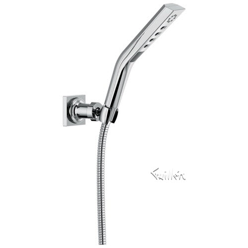 Delta 55799; H2Okinetic 3-Setting Wall Mount Hand Shower technical part breakdown manuals specifications catalog