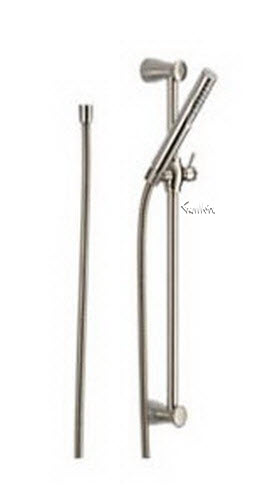 Delta 57085-SS; slide bar hand shower; in Stainless