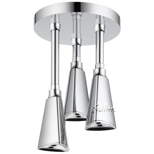 Delta 57140; H2Okinetic Pendant Raincan Shower Head technical part breakdown manuals specifications catalog