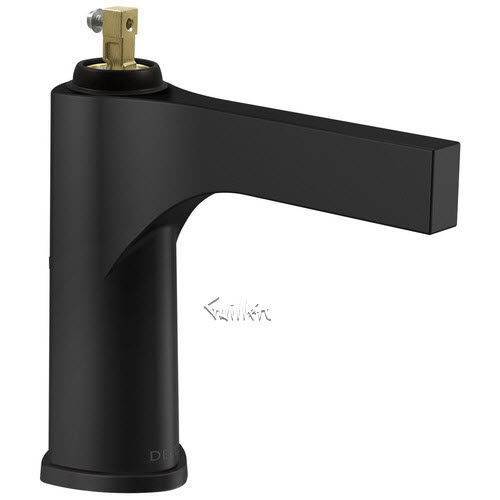 Delta 574-BLMPU-LHP-DST; Zura; single handle bathroom faucet - less handles; in Matte Black