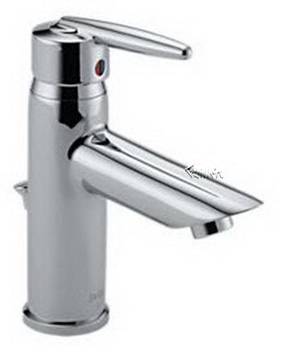 Delta 585; Single handle lever centerset lavatory faucet; technical part breakdown manuals specifications catalog