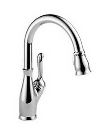 Delta 9178-DST; Single handle lever pull down kitchen faucet; technical part breakdown manuals specifications catalog